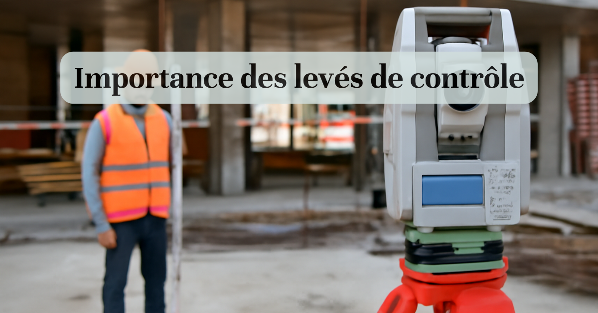 Importance des levés de contrôle