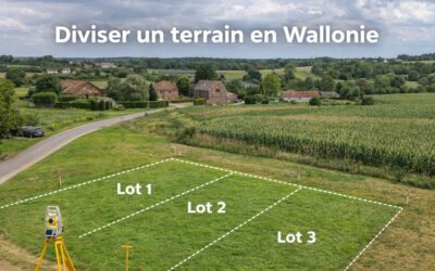 Diviser un terrain en Wallonie